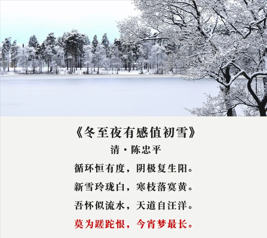 关于冬至的古诗句大全带作者名字