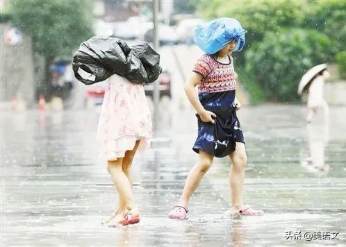 优秀习作--雨中即景