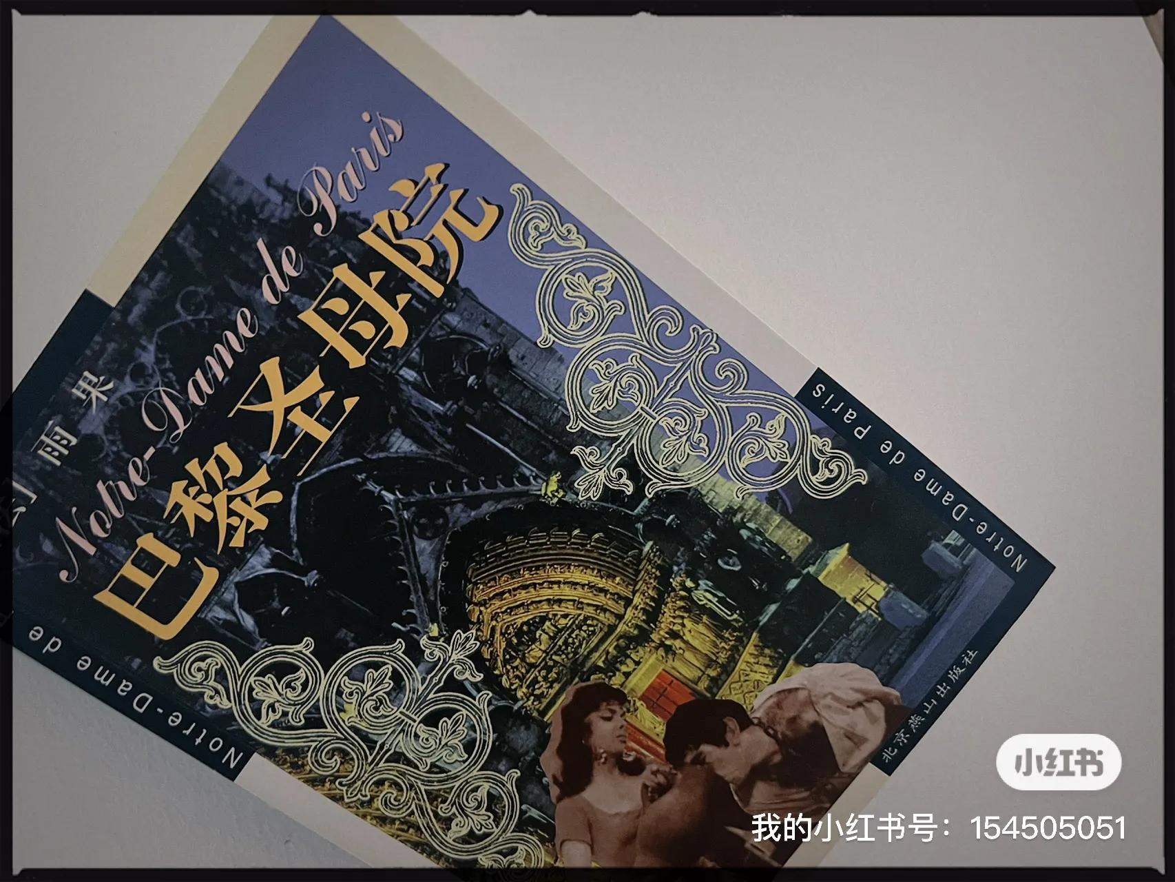 巴黎圣母院读书笔记（值得一读的一本书）