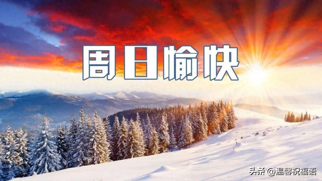 冬天祝福语10句，落雪为念 愿君冬安