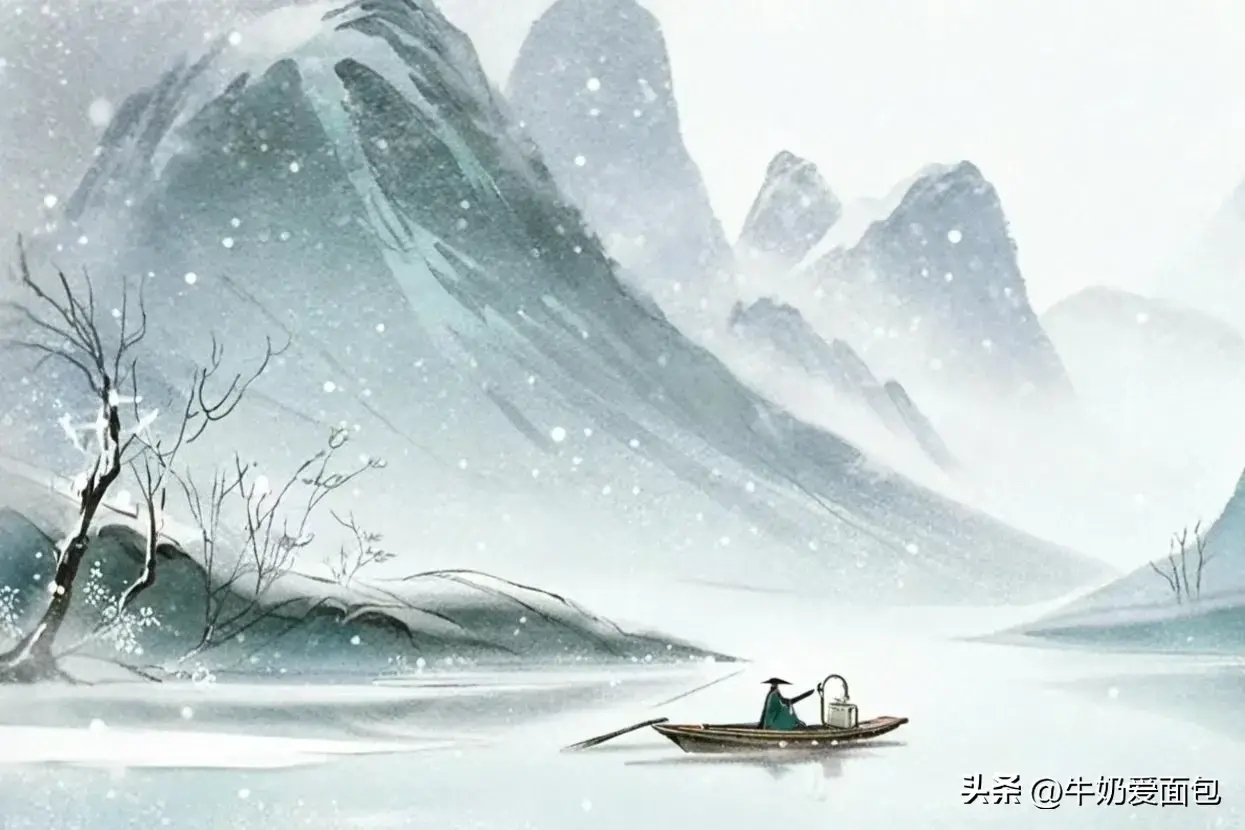 大雪节气古诗6首，静赏冬天的一场雪景