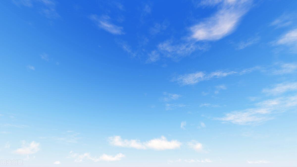 蓝天白云的心情短句10句，天气晴朗心情好