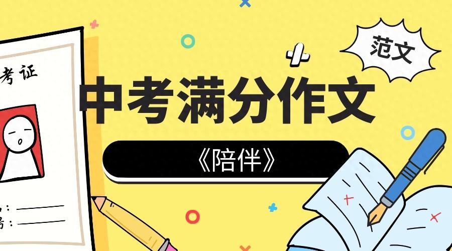 陪伴作文汇总8篇(中考满分范文)