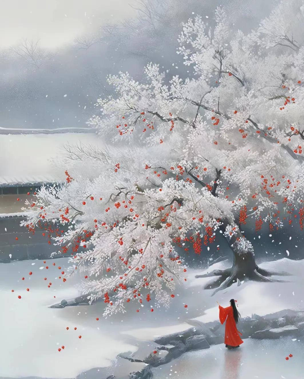 描写大雪纷飞的诗句20句，治愈一整个冬天
