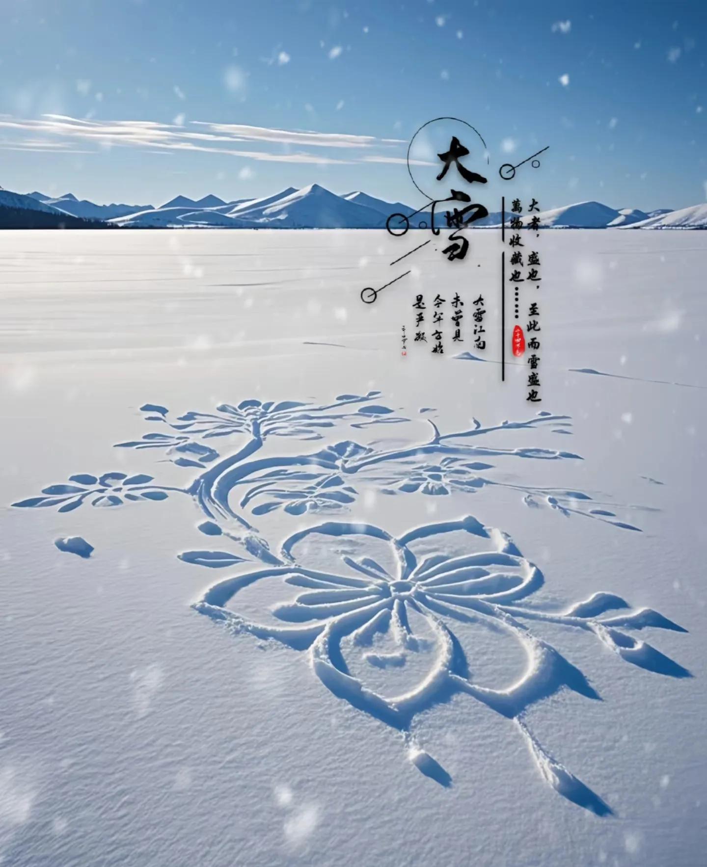 大雪纷飞的诗句16句，惊艳了整个冬天