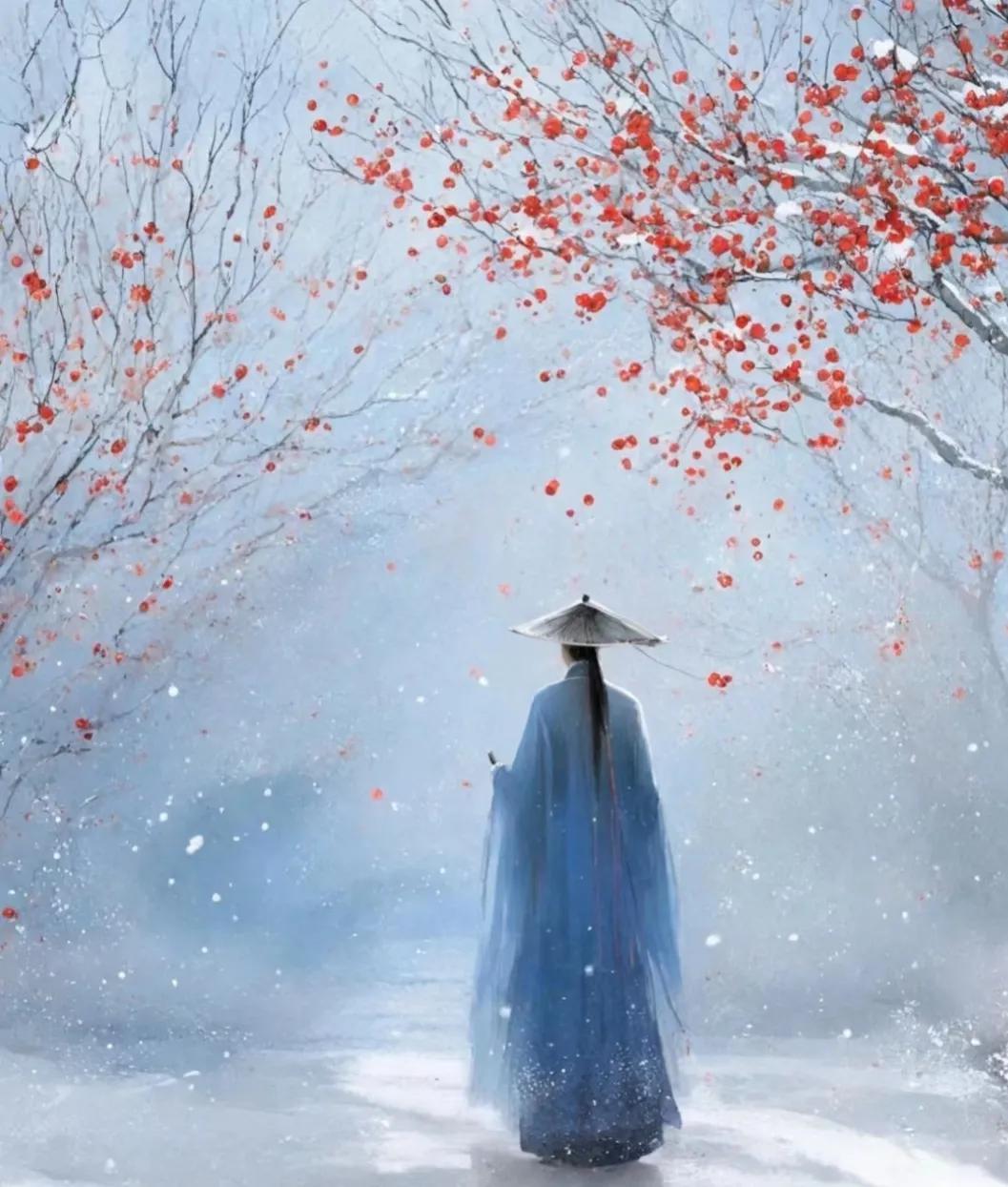 大雪纷飞的诗句16句，惊艳了整个冬天