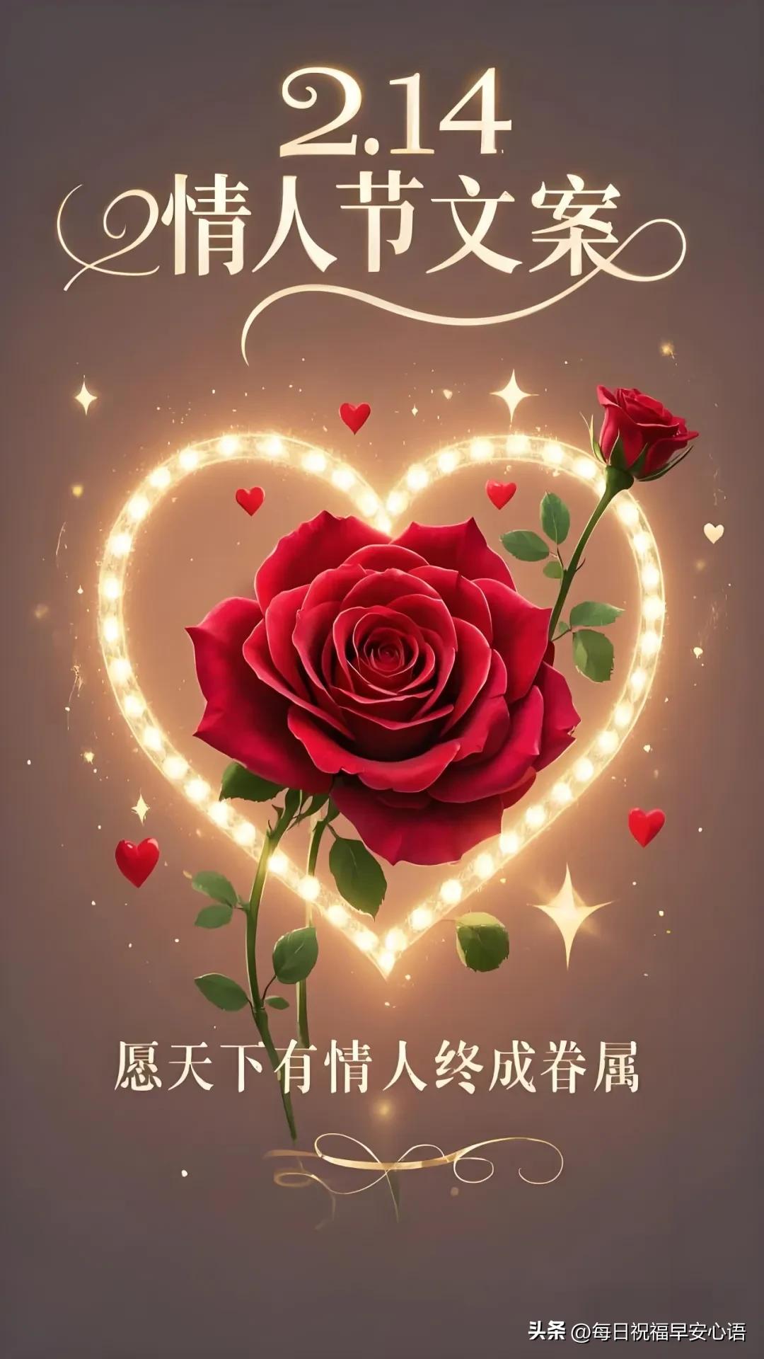 情人节浪漫文案30句，每一句都浪漫到心坎里!