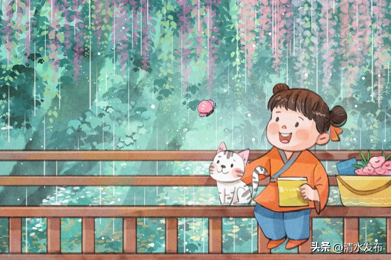 雨的古诗100句，相同的雨，不同的美!