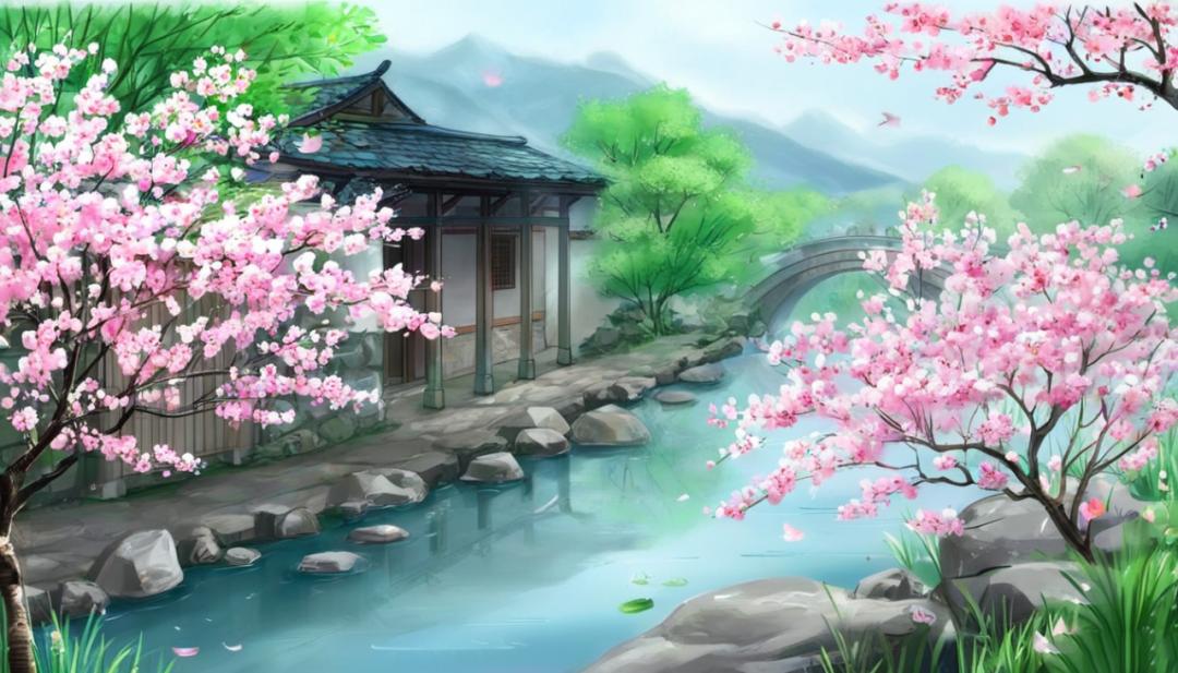 描写春天的诗词佳句200句，感受墨香中的春意盎然