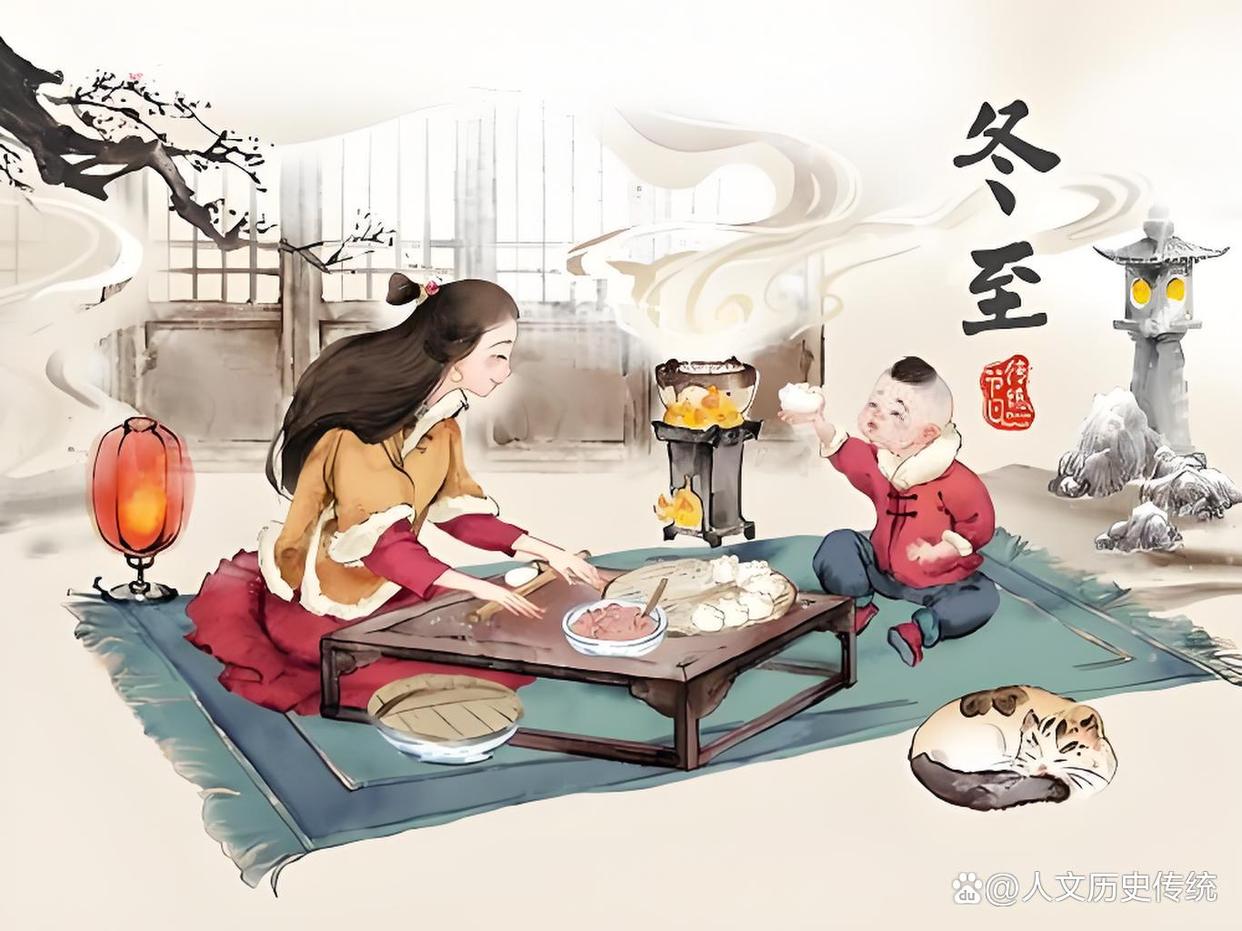 冬至诗句古诗30句，微笑向寒，温暖相伴