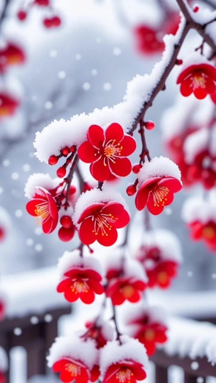 描写梅花的古诗词10首，字字写尽梅花风情