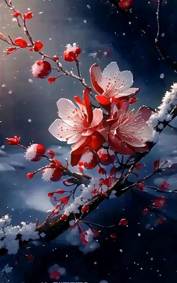 描写梅花的古诗词10首，字字写尽梅花风情