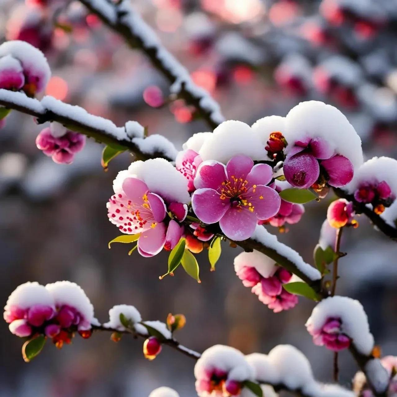 描写梅花的古诗词10首，字字写尽梅花风情