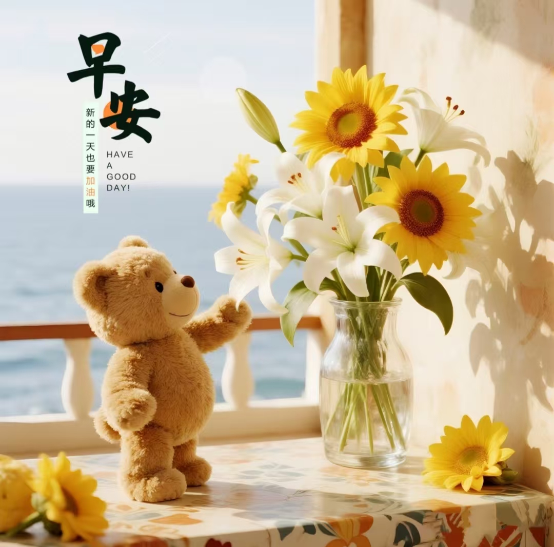 早上好的句子21句，一声早上好，心情自然好