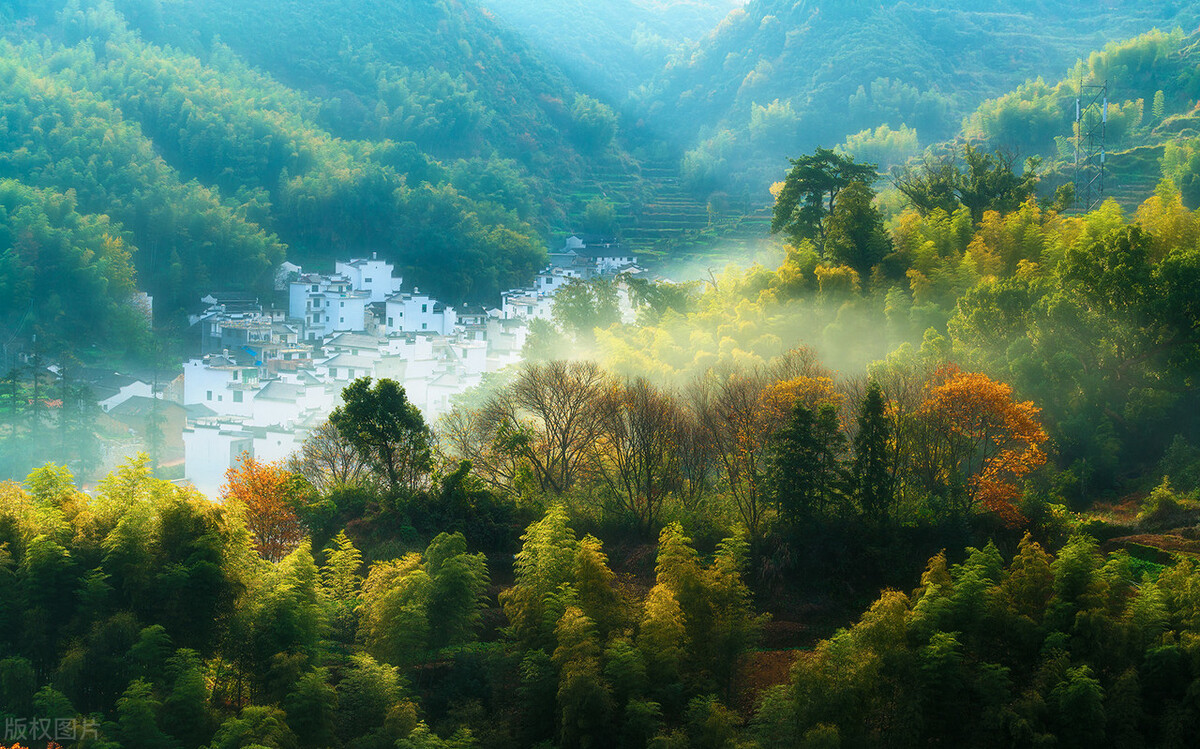田园风光的诗句10首，炊烟袅袅，美到心醉