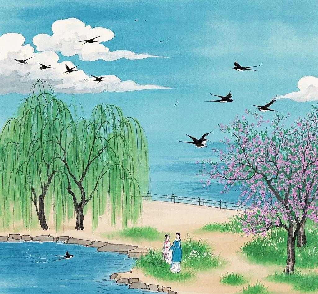 描写西湖的诗句8首，一湖诗意，千年风雅