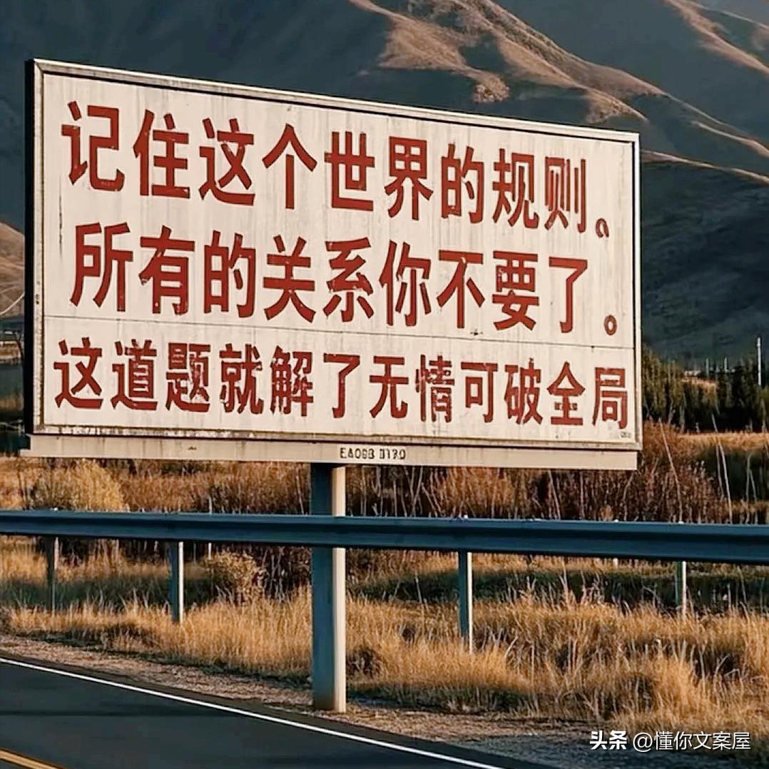 心酸到泪崩的扎心文案8句，句句扎心，句句心痛