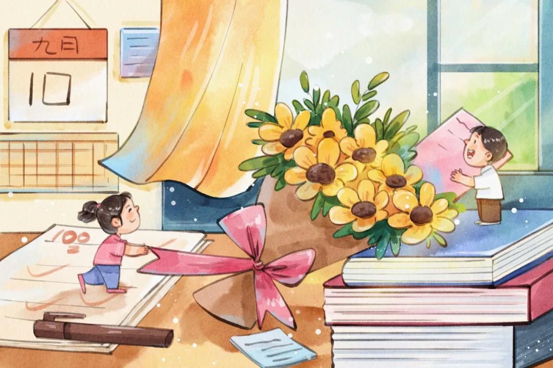 老师的诗句18首，敬师德，念师恩