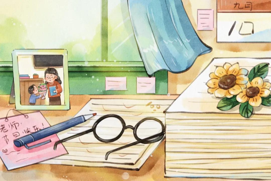 老师的诗句18首，敬师德，念师恩