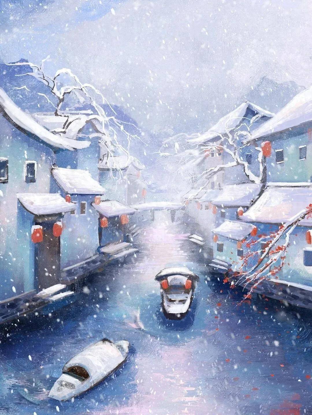 描写雪的诗句古诗30首，惊艳了整个冬天