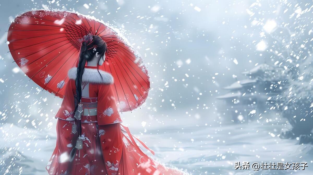 关于飘雪的唯美诗句8句，惊艳了整个冬天