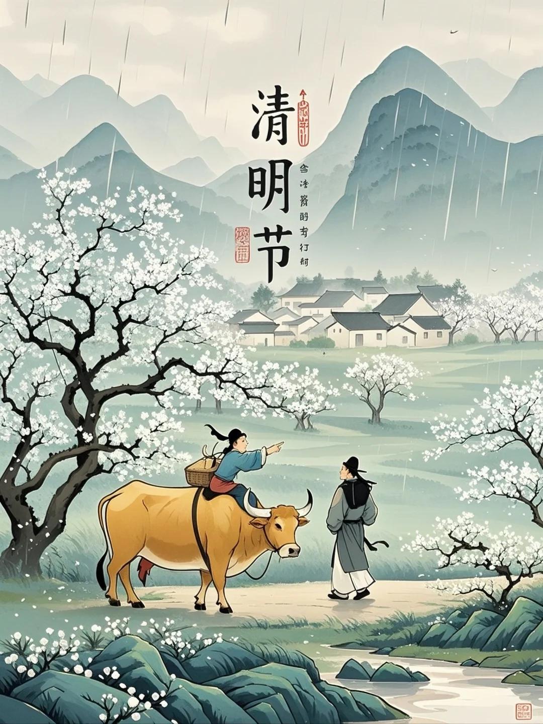 描写清明节的诗词30句，品读古诗词里的清明