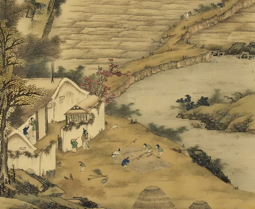 描写田园风光的诗40首，炊烟袅袅，美到心醉