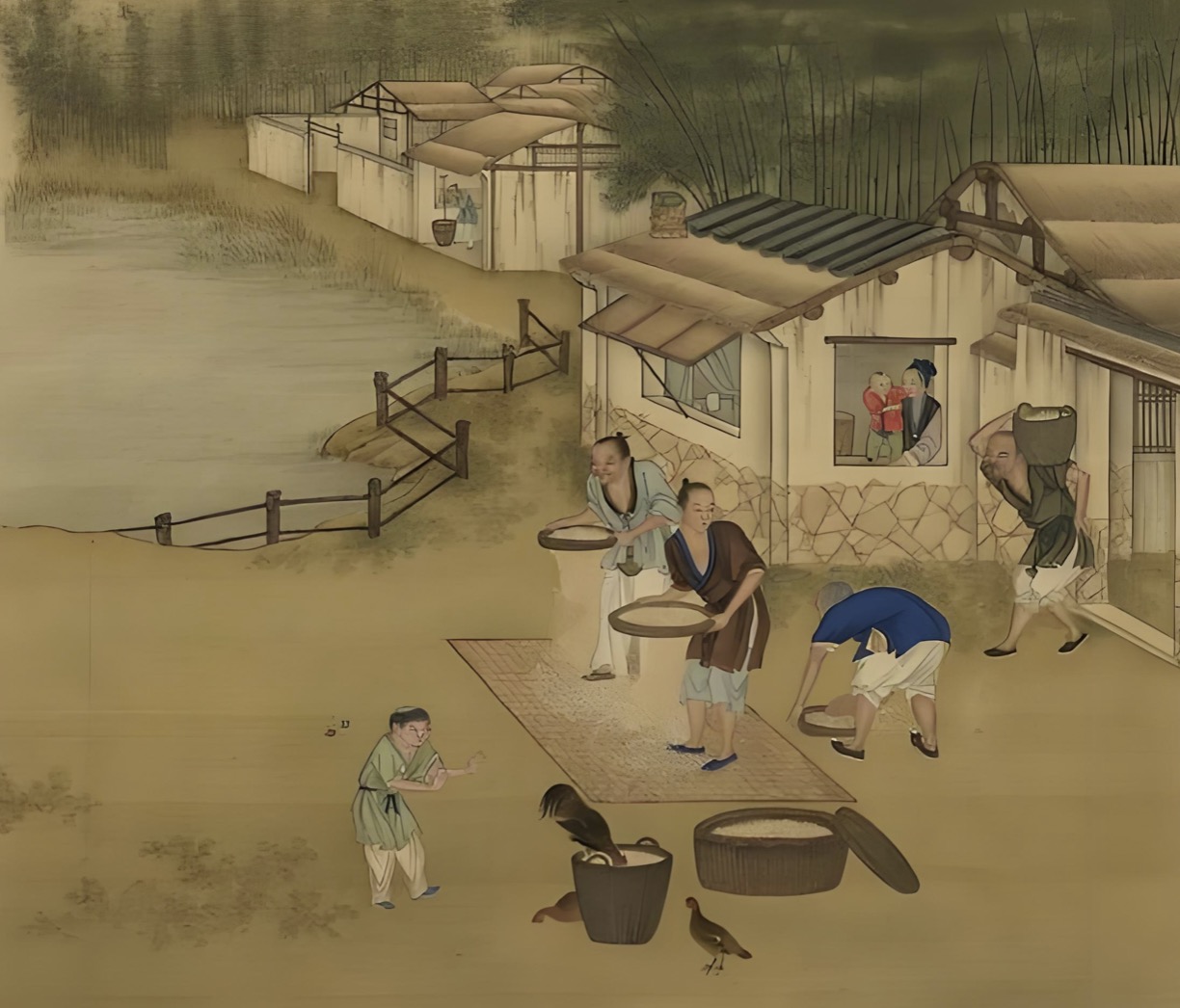 描写田园风光的诗40首，炊烟袅袅，美到心醉