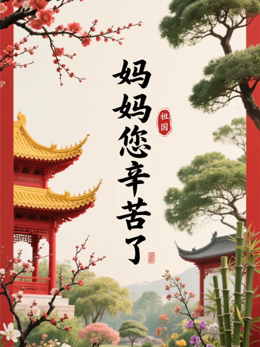 赞美母亲的唯美句子10句，母亲，愿岁月温柔以待你