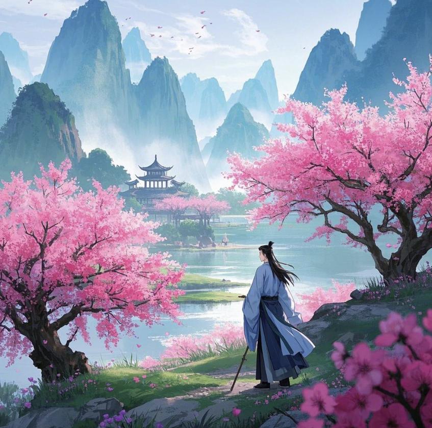 最有名的桃花诗10首，惊艳整个春天!