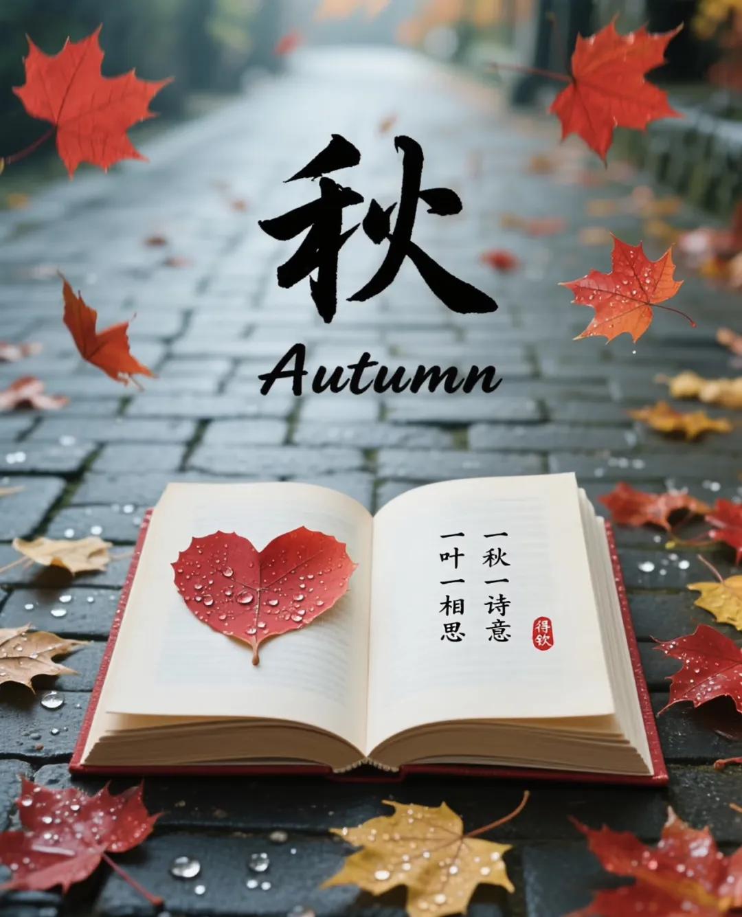 有关秋天的古诗8首，秋野满秋色，秋雨渡秋人