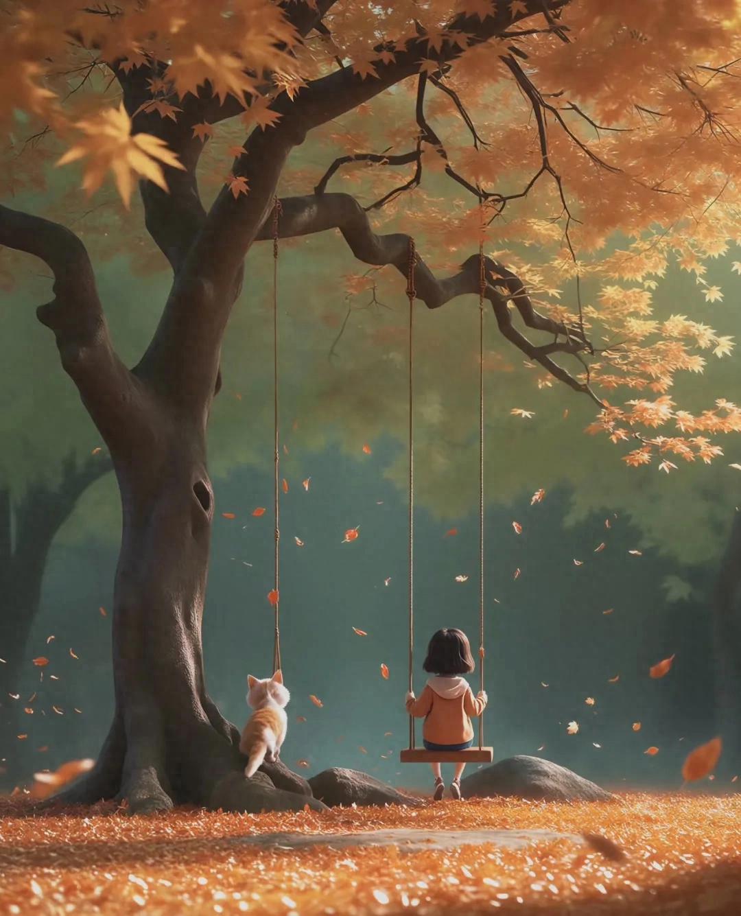 有关秋天的古诗8首，秋野满秋色，秋雨渡秋人