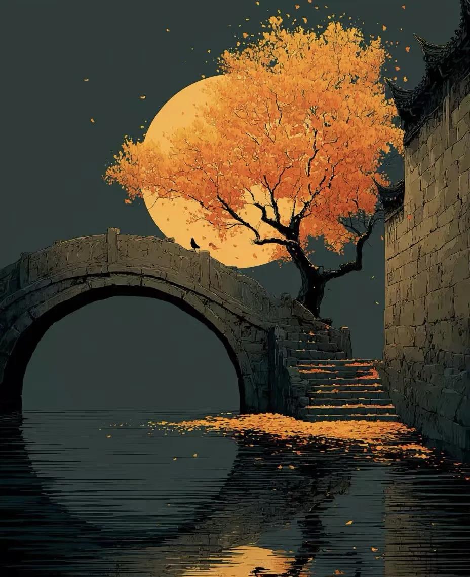 有关秋天的古诗8首，秋野满秋色，秋雨渡秋人