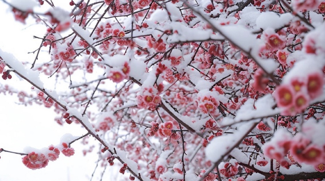 描写梅花的古诗50首，唯美了整个冬天