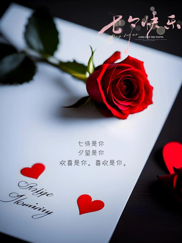 关于七夕节的祝福语100句，七夕快乐，我的挚爱