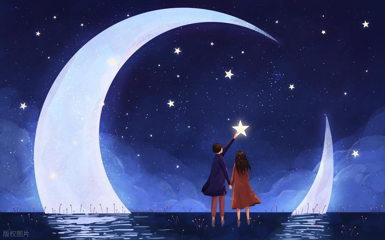 七夕表白爱情的句子唯美35句，七夕甜如蜜，朝夕伴长久