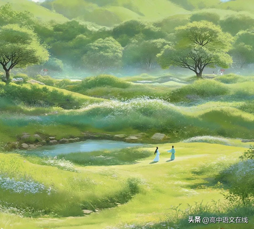 描写春草的诗句10首，唯美如画，一眼惊艳