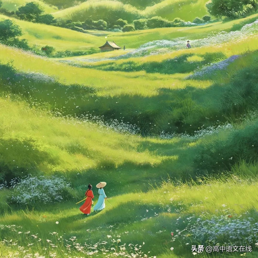 描写春草的诗句10首，唯美如画，一眼惊艳