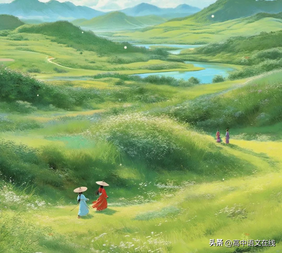描写春草的诗句10首，唯美如画，一眼惊艳