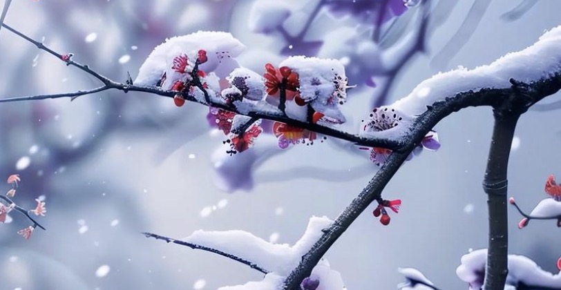 赞美梅花的古诗词句50首，唯美了整个冬天