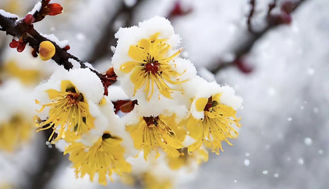 赞美梅花的古诗词句50首，唯美了整个冬天