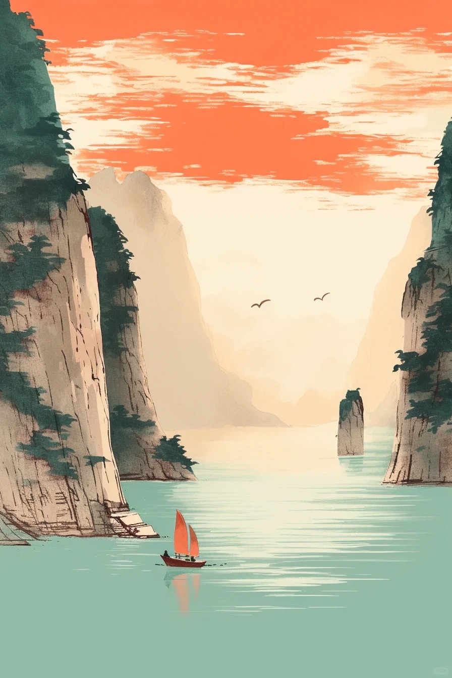 描写长江的诗句古诗10首，气势磅礴，传颂千年