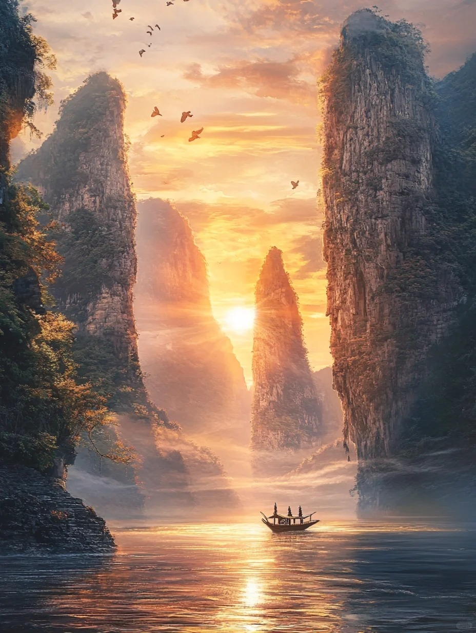 描写长江的诗句古诗10首，气势磅礴，传颂千年