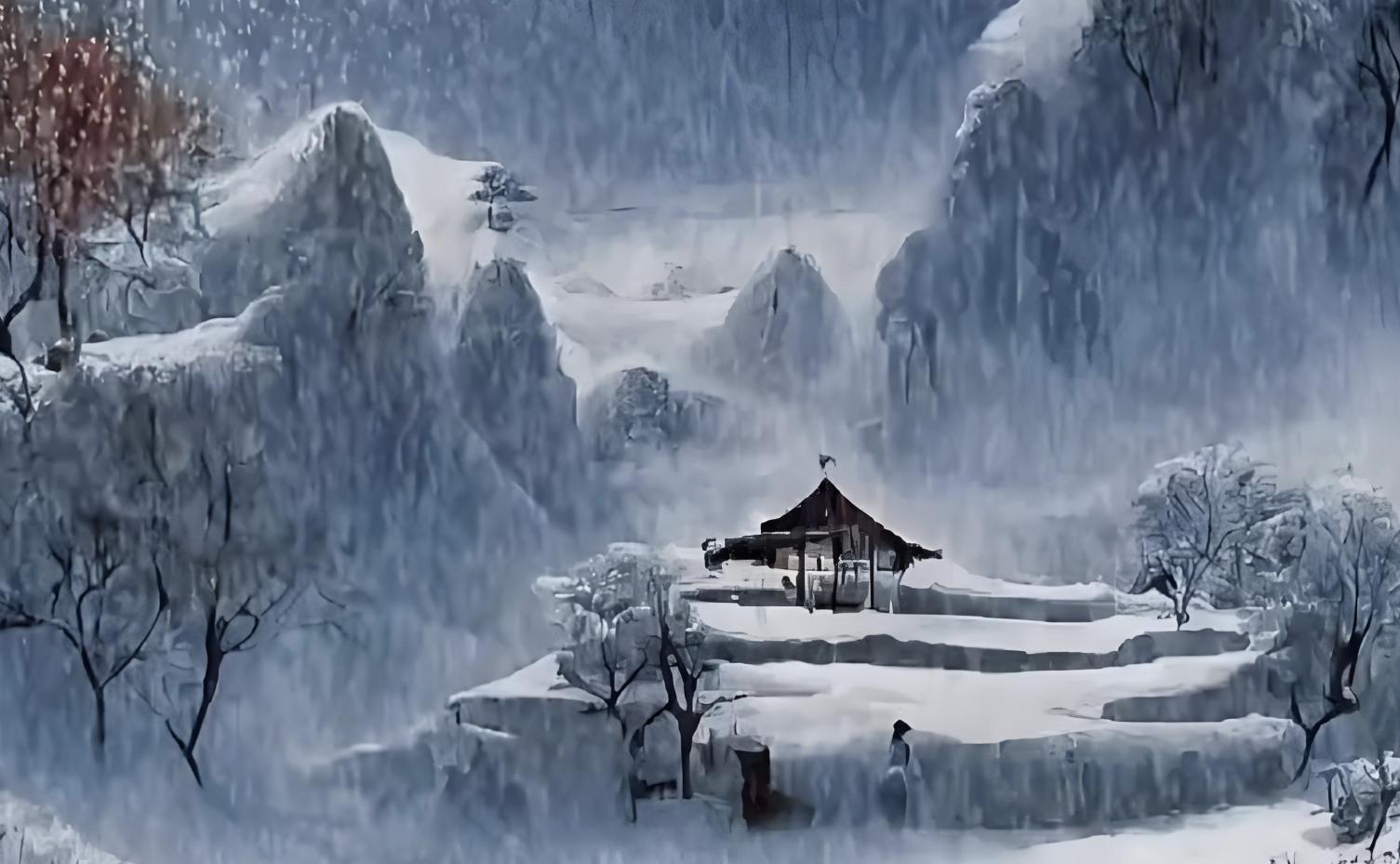 关于冬雪的诗句32句，总有一场雪为你而来