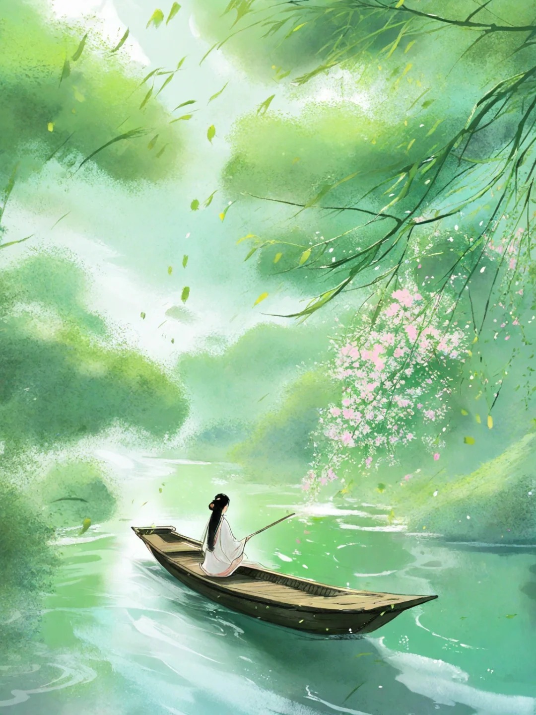 描写柳树的优美诗句10首，快走进这一片青翠