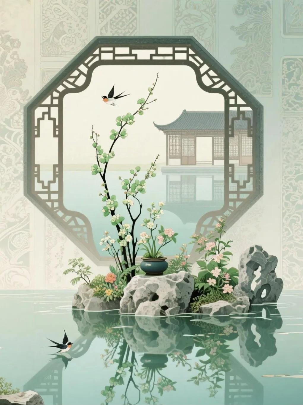 关于花的诗词名句100句，清浅花香，意蕴悠长