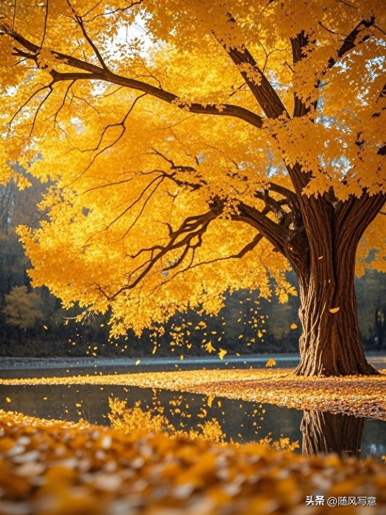 关于秋天的优美句子10句，一叶落，天下秋