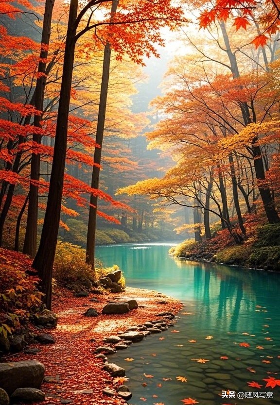 关于秋天的优美句子10句，一叶落，天下秋