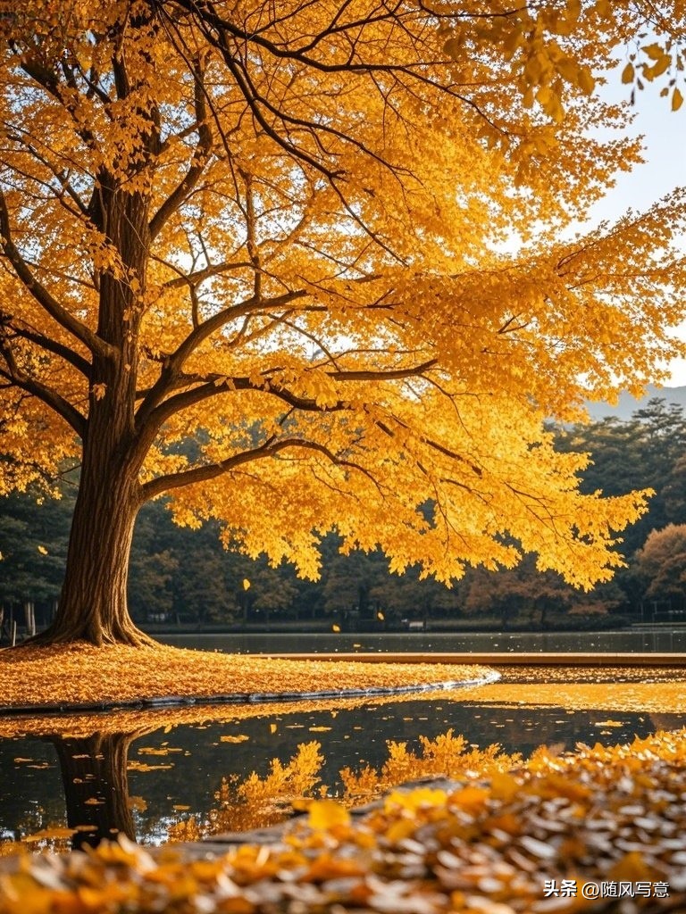 关于秋天的优美句子10句，一叶落，天下秋