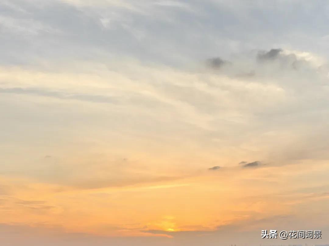 落日余晖的唯美诗句10首，落日倾城，赏心悦目